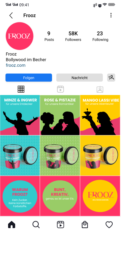 FROOZ Social Feed