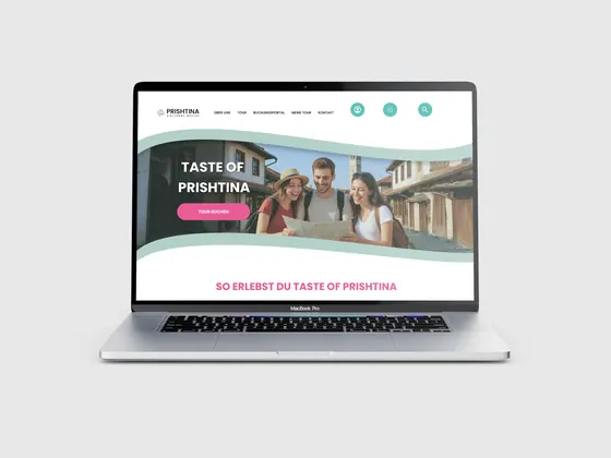 Webdesign — Homepage Mockup